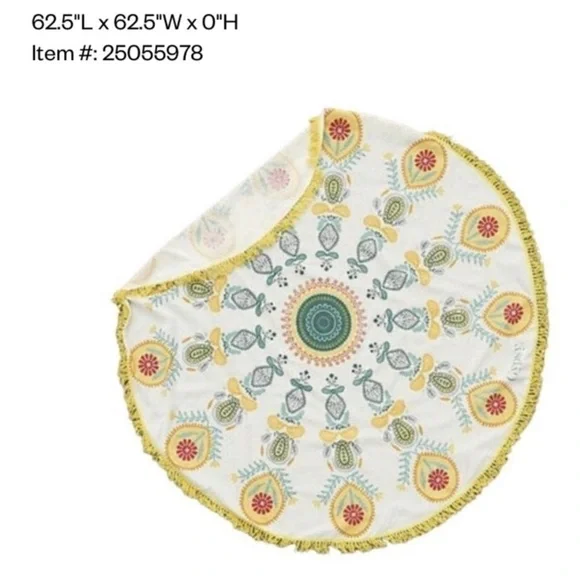 NWT Gypsy Boho Beach Roundie - Picture 2 of 4